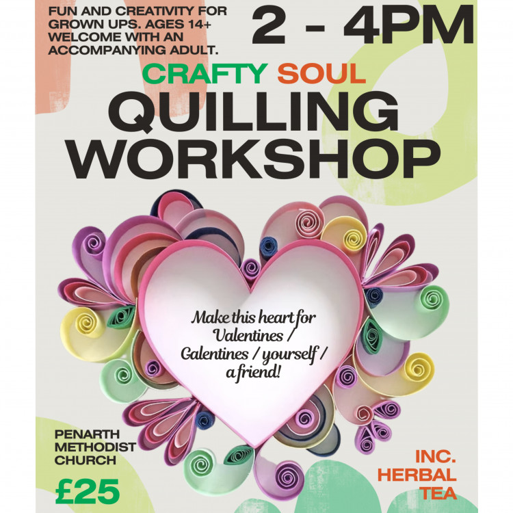 Crafty Soul Quilling Workshop 