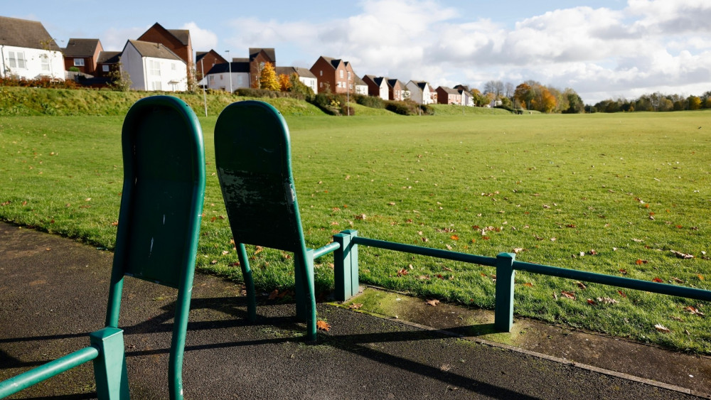 The application for a two metre fence and four metre high netting around The Wammy received more than 40 objections from residents (image via Stoke-on-Trent Live)