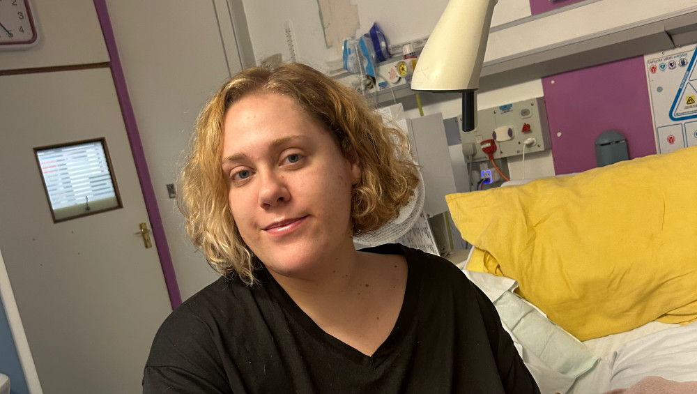 Kingston resident Joanna is raising funds to support her recovery and mobility (Image supplied)