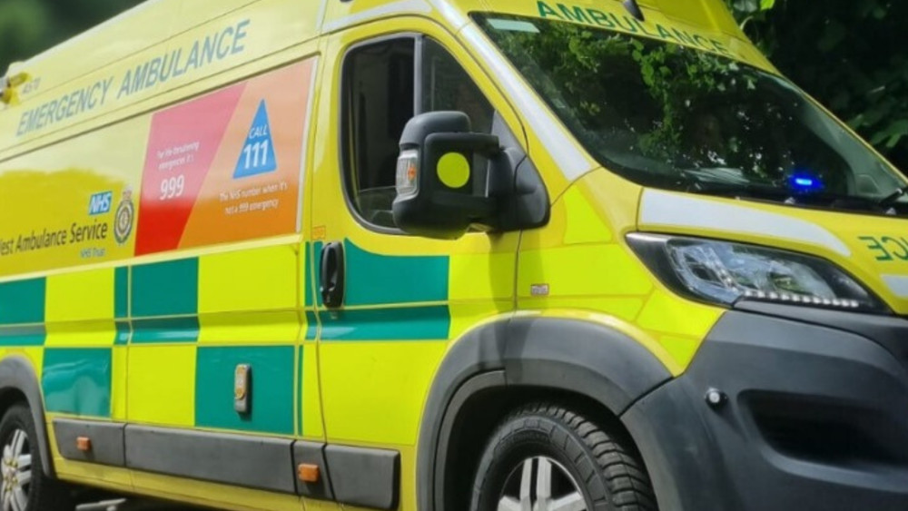 Police and ambulance crews were called to concerns for a man's welfare (Credit: NWAS)