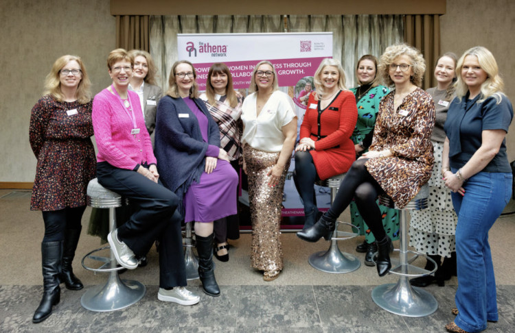 Founder members (credit: Karen Massey Photography) Left to right: Katherine Attreed, Alison Thomson, Diana Hughes, Jo Querelle, Mandy Sinfield, Holly Nixon, Sarah Van Dort, Laura Moore, Helen Chidgey, Rachel Kerr and Kelly-Ann Grimes.
