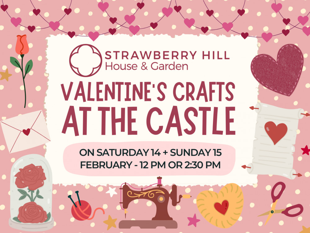 Valentine’s Crafts at the Castle 