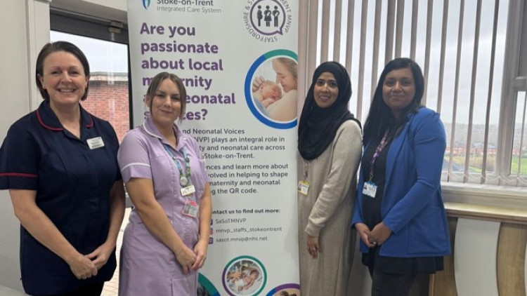 UHNM and MNVP staff at a coffee morning (image via UHNM)