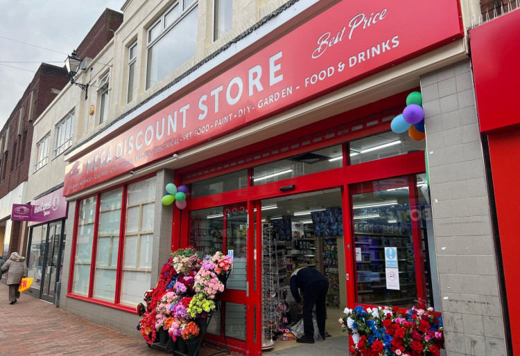 Mega Discount Store is now open (Credit: Nub News)