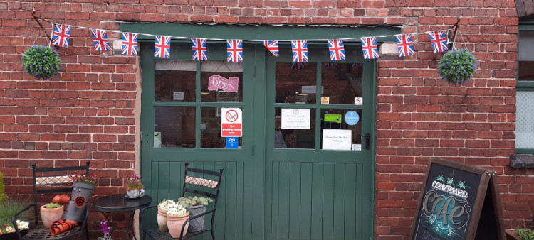 The Courtyard cafe at Hall Farm in Crewe Road has closed. (Photo: Nub News)