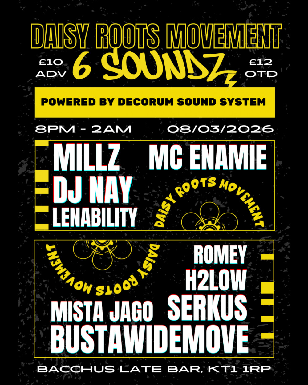 Daisy Roots Movement X 6SOUNDZ