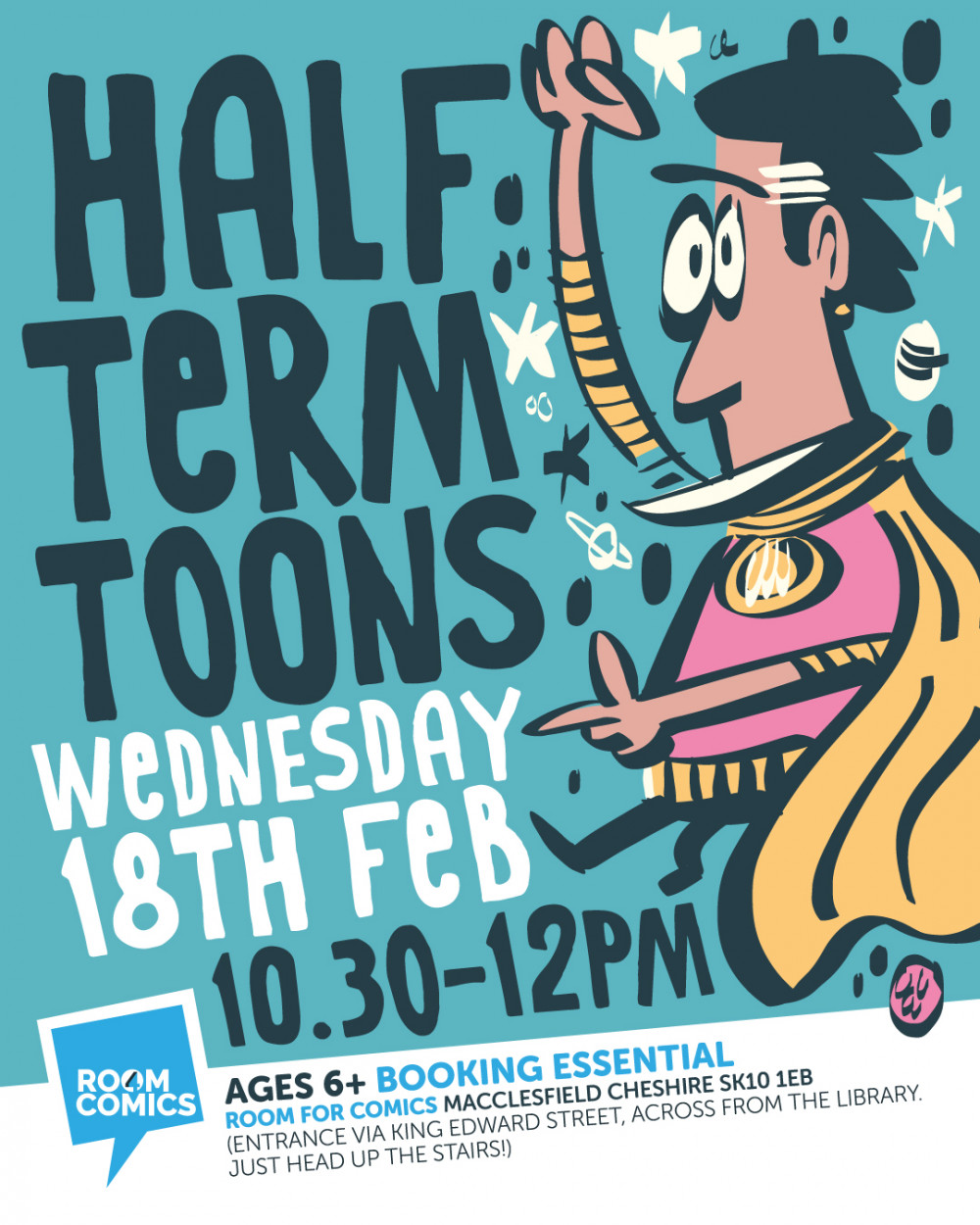 Half term TOONs! Cartoon Art Workshop
