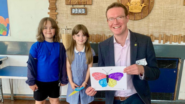 Macclesfield MP Tim Roca has welcomed the extension of the free breakfast club scheme (Credit: Supplied)