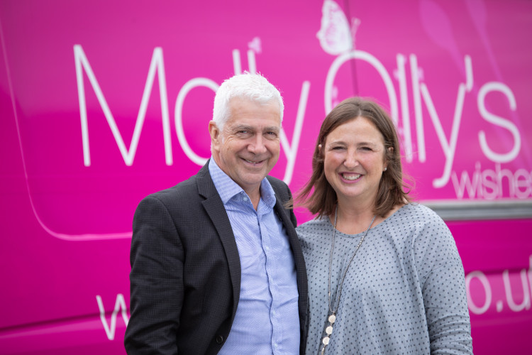 Rachel and Tim Ollershaw (image supplied)