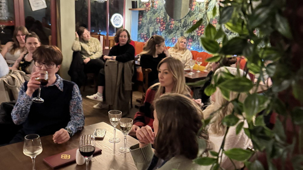 Elena's Book Club is hosted once a month at Vynes of Kenilworth (image supplied)