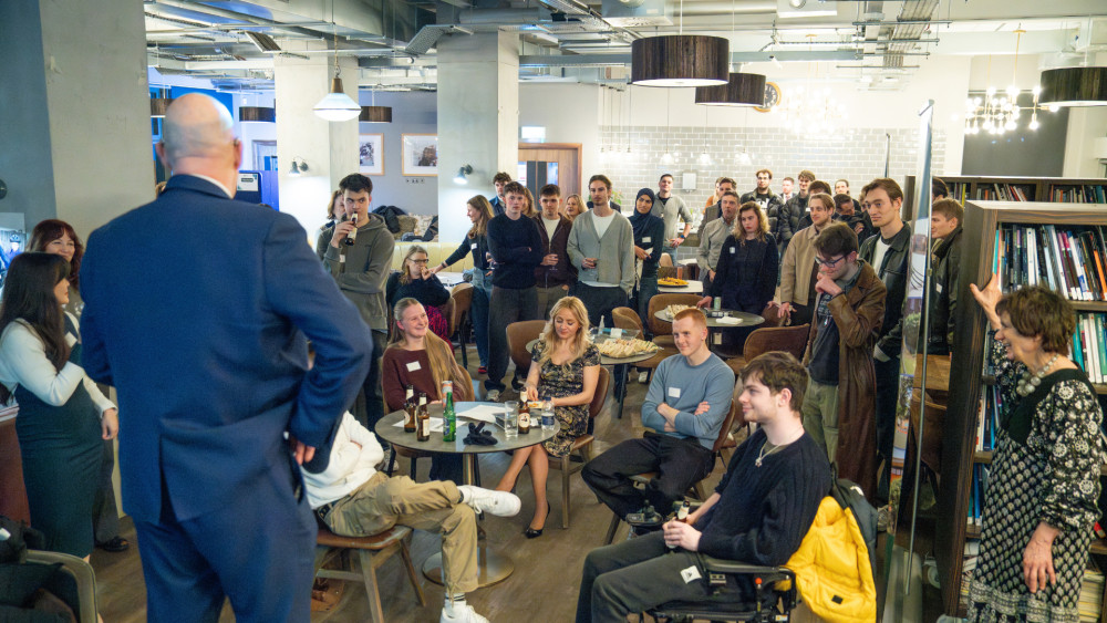 More than 60 former students gathered back at Kew House School to reconnect with classmates and teachers during the school’s first alumni evening (credit: Kew House School).