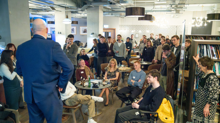 More than 60 former students gathered back at Kew House School to reconnect with classmates and teachers during the school’s first alumni evening (credit: Kew House School).