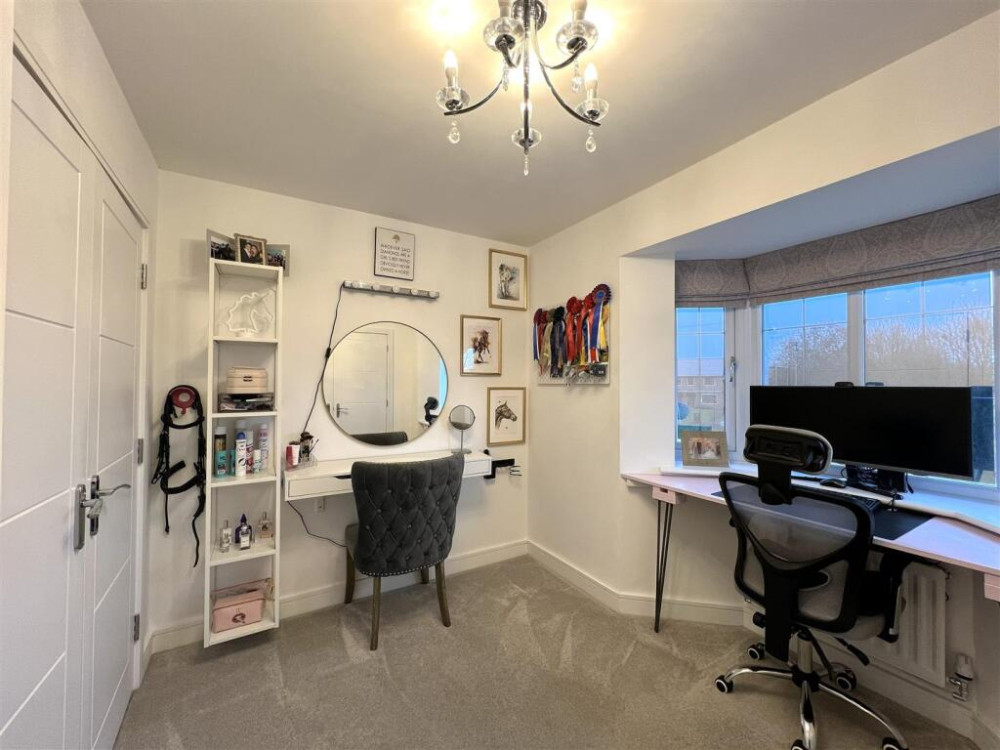 One of four bedrooms (Credit: Stephenson Browne)