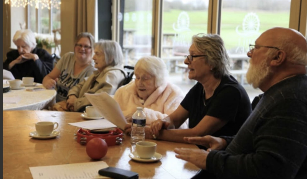 Participants can enjoy singing, music and conversation over a cup of tea
