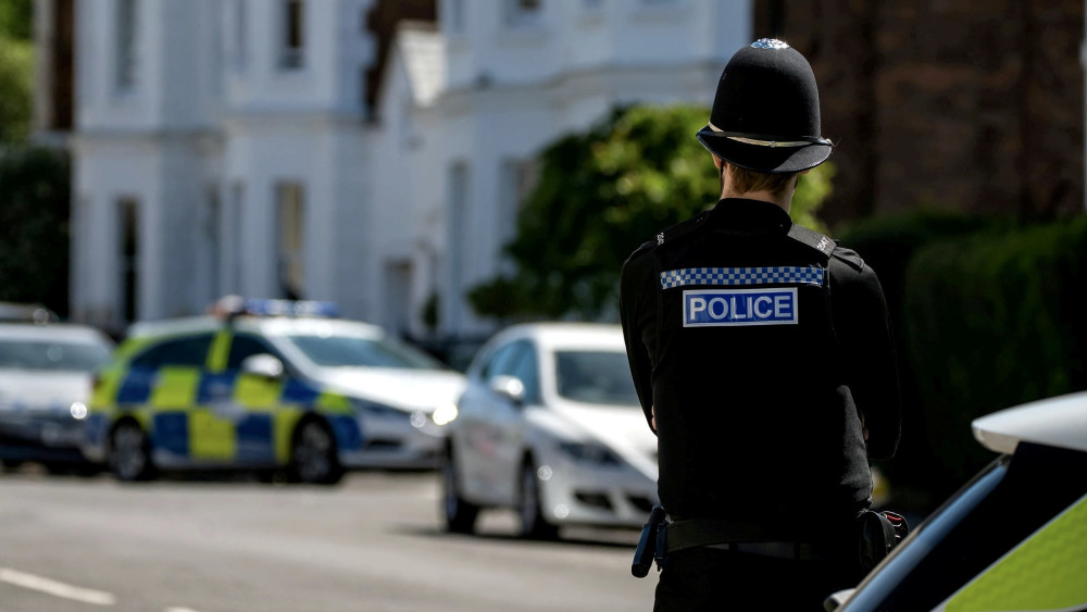 A 27-year-old man and a 28-year-old man were arrested (image via SWNS)