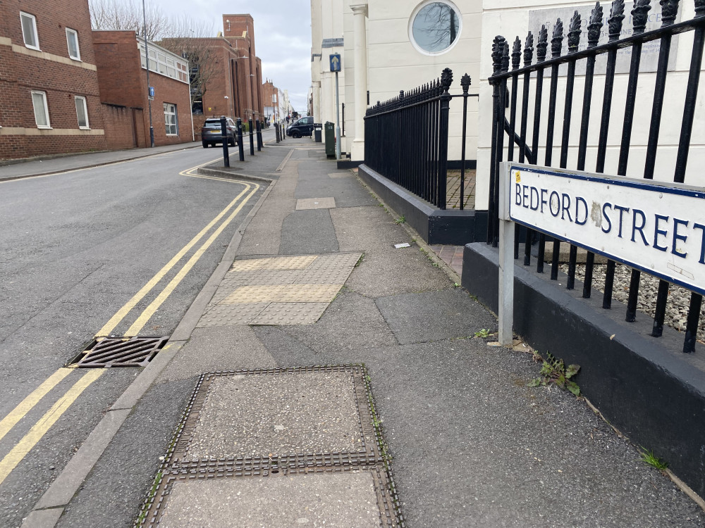 The flats would be created on Bedford Street (image by Nub News)