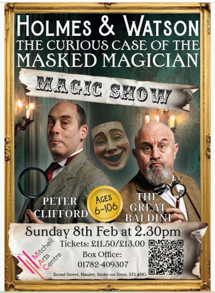 HOLMES & WATSON: The Curious Case of the Masked Magician