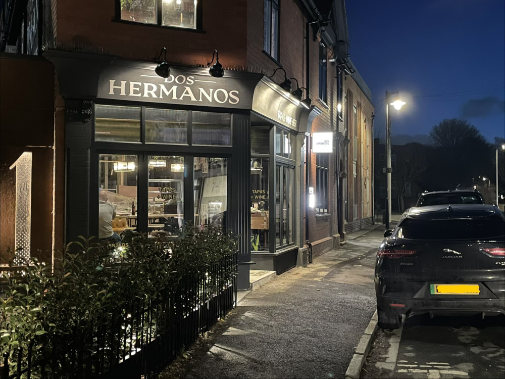 Dos Hermanos, the new upcoming tapas bar in Cheadle Hulme (Image - Nub News)