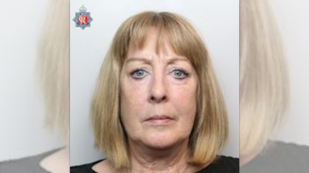Nicola Clarke, 56, has been jailed after defrauding the company where she worked out of nearly £130,000 (Image - GMP)