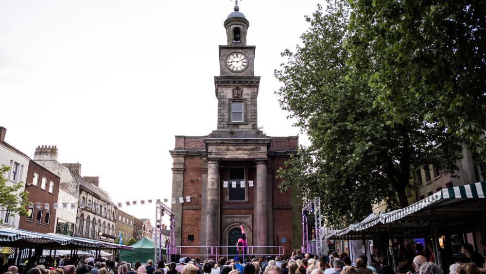The artwork which will be projected onto the Guildhall at the Newcastle Under Light event (image via Jenny Harper)