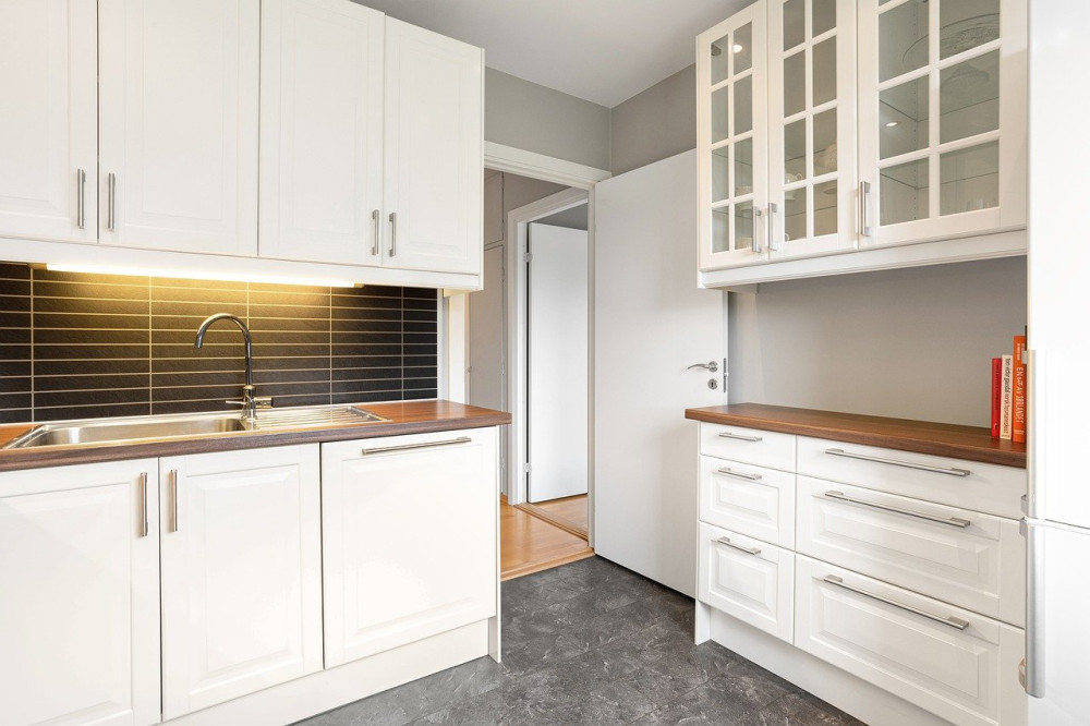 Kitchen doors are often overlooked during renovation planning (Image via: Pixabay)