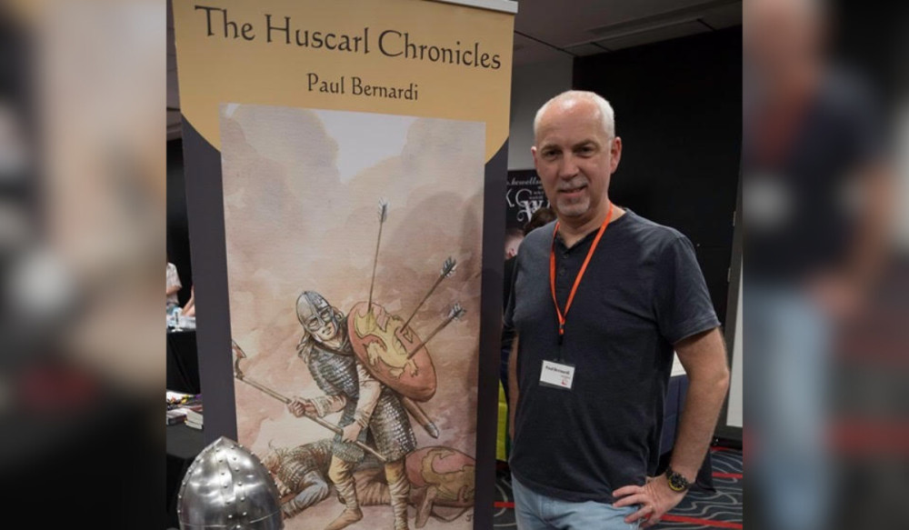 Paul Bernardi is preparing for the release of his 8th novel (Credit: Supplied)