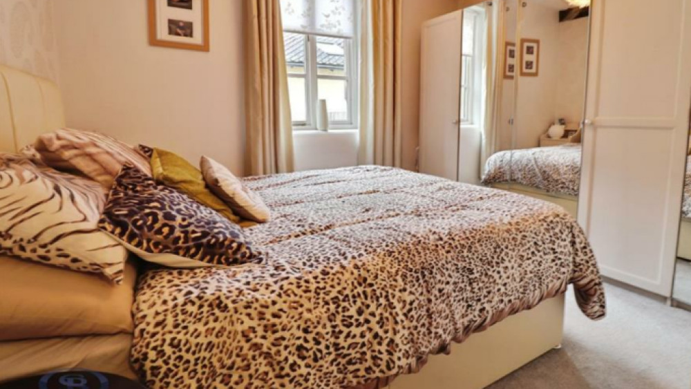 One of the four bedrooms (image via Stephenson Browne)