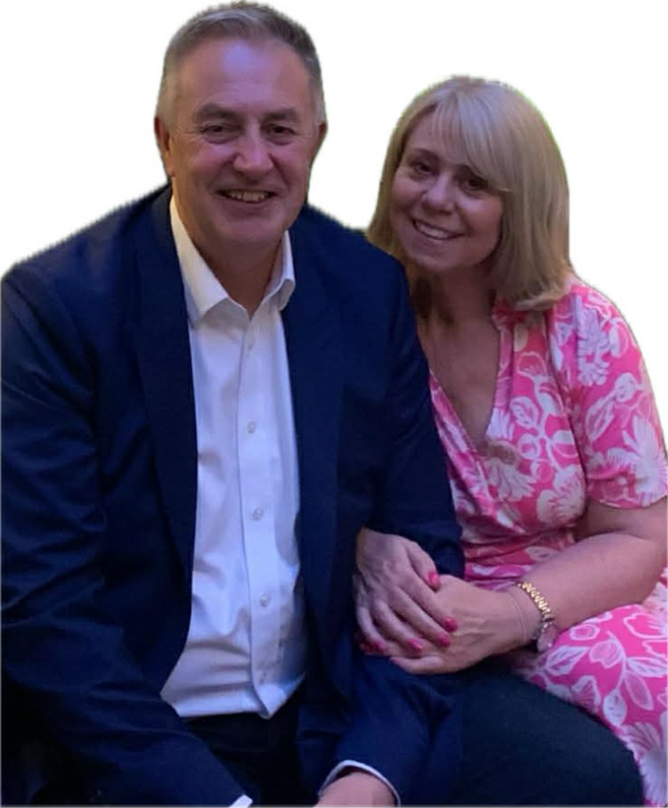 David and his bride-to-be Joy who will be doing a zip wire event together. (Photo: David Crosthwaite)