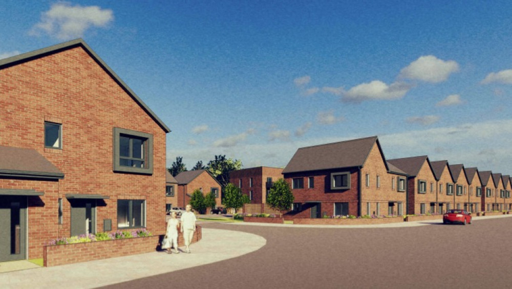 An indicative street scene