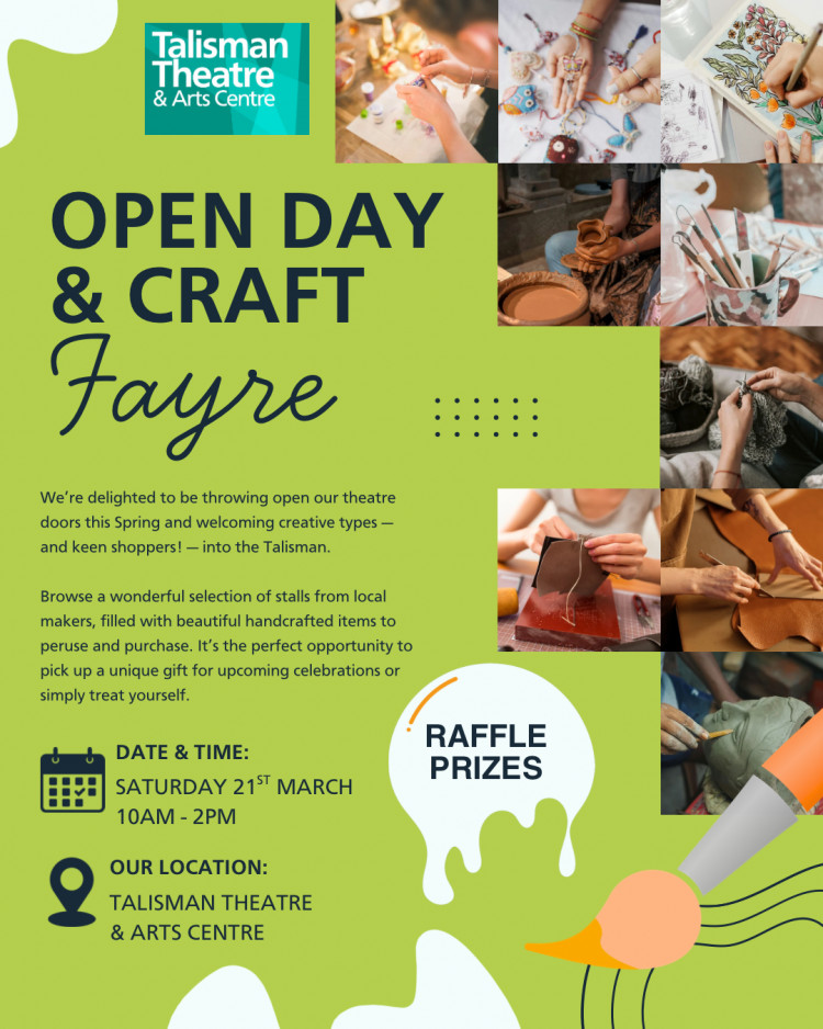 Craft Fair & Theatre Open Day 