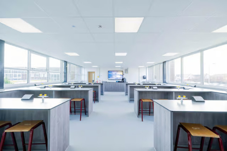 The newly-refurbished buildings at Aylesford School will reopen next week (Image by Beth Walsh Photography)