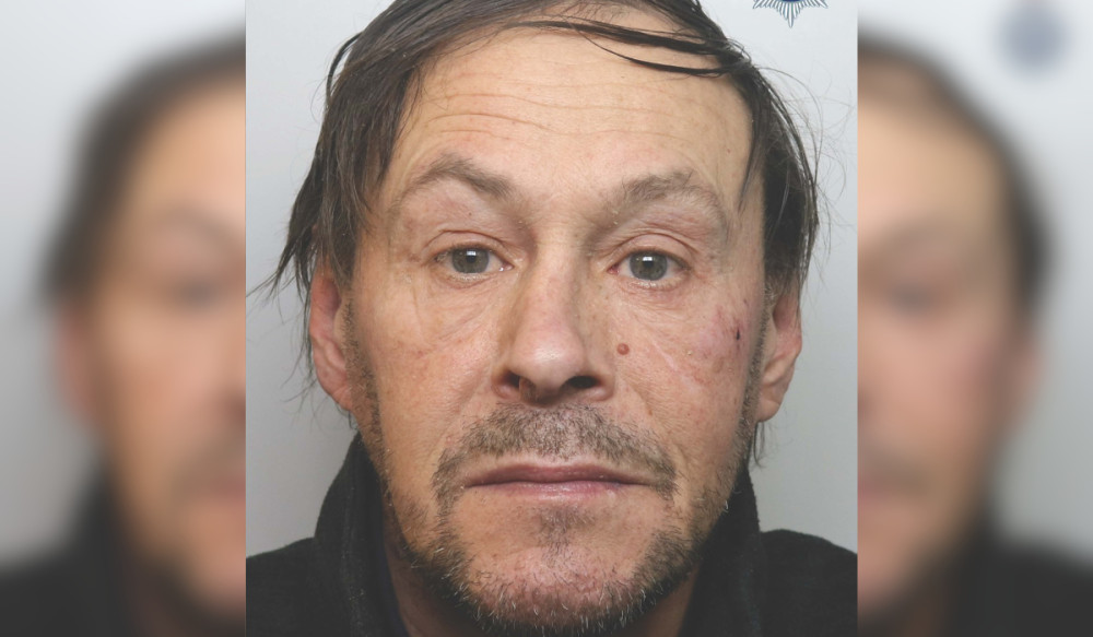 The 55-year-old is excluded from Chester city centre (Image via: Cheshire Constabulary)