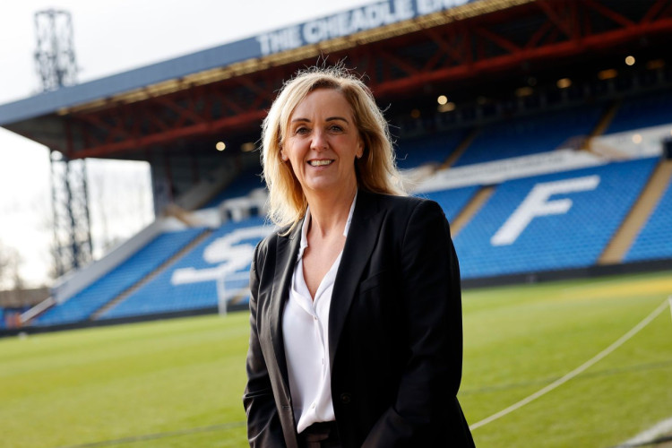 Gold medal netball coach Tracey Neville will U-turn into football to oversee Stockport County Women (Image - Stockport County)