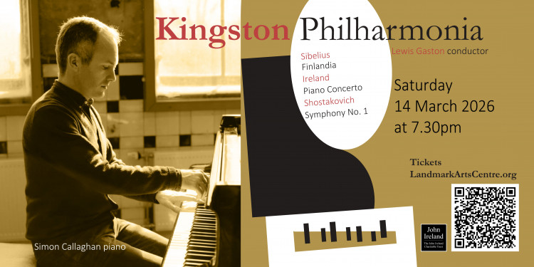 Simon Callaghan plays J. Ireland’s Piano Concerto - Kingston Philharmonia, Spring 2026 Concert