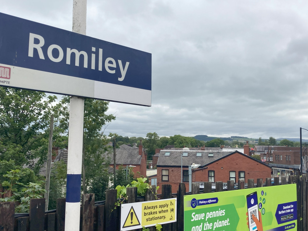 Romiley was named Cheshire's best kept station for 2025, with Rose Hill, Heaton Chapel, Stockport, Reddish South and Marple also being recognised (Image - Nub News)