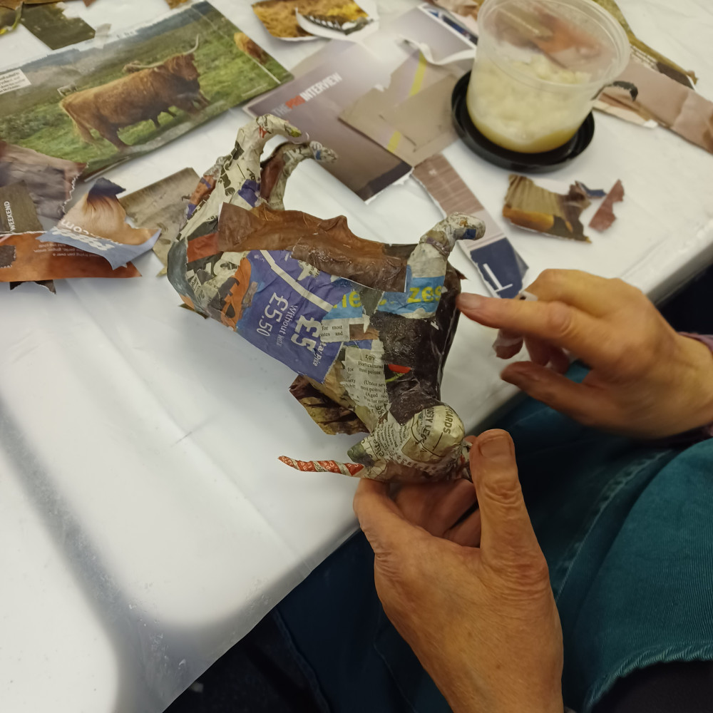 Papier Mâché with Patty