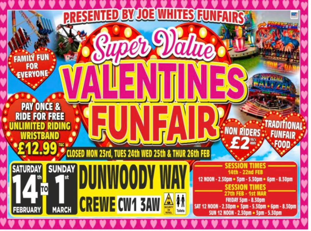 Crewe Valentine's Funfair