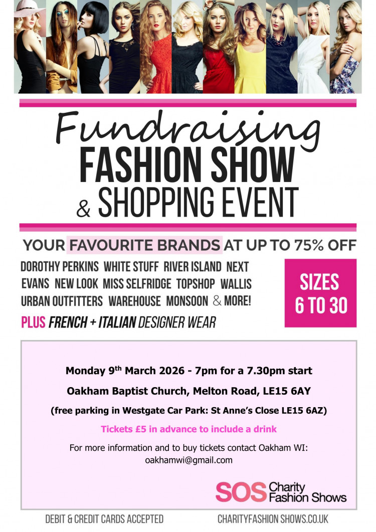 Oakham WI Fashion Show