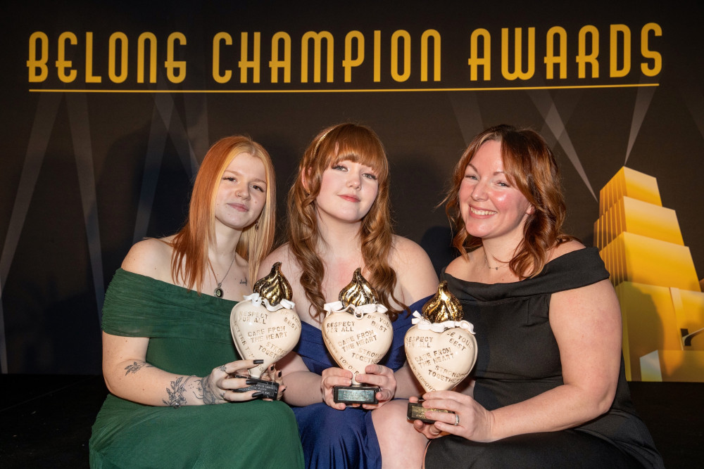 The award-winning Belong Crewe team (Photo: Supplied).