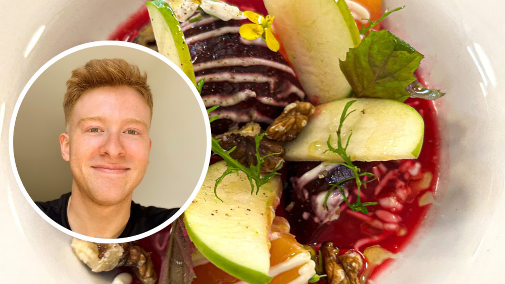 Adam Crookes, at 24, captivates 2,100+ Somerset foodies with his newsletter celebrating local and independent eateries. 