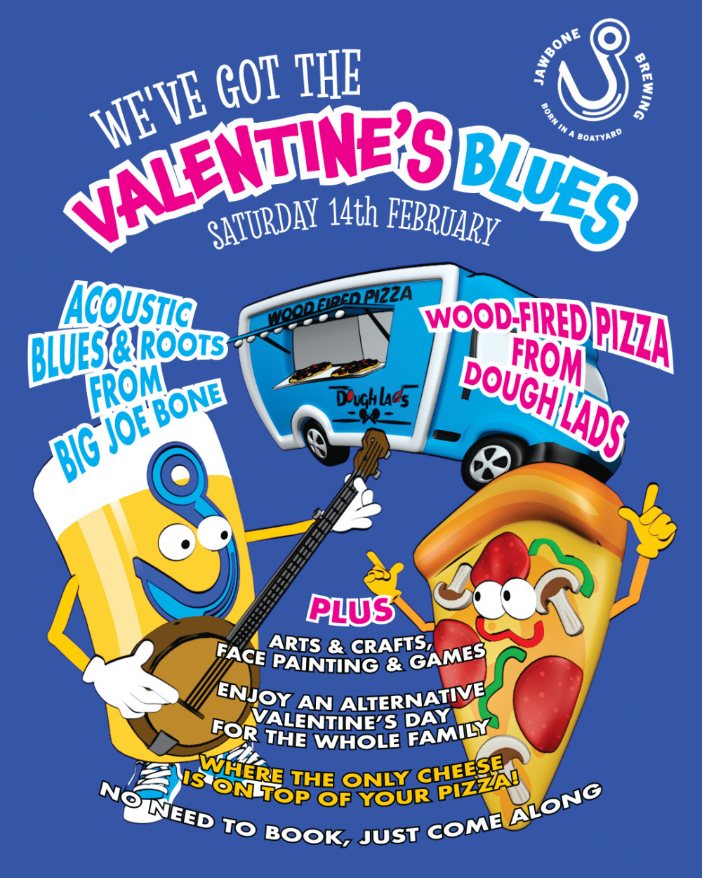 Alternative Valentine's Event at Jawbone Brewing