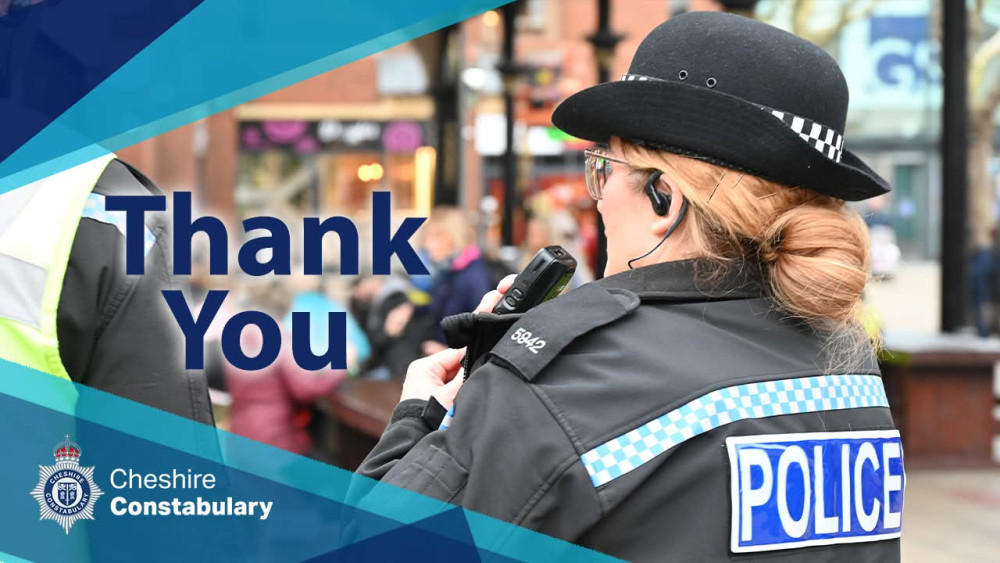 Cheshire Police has confirmed a missing elderly woman from Crewe has been found 'safe and well' (Photo: Cheshire Police).