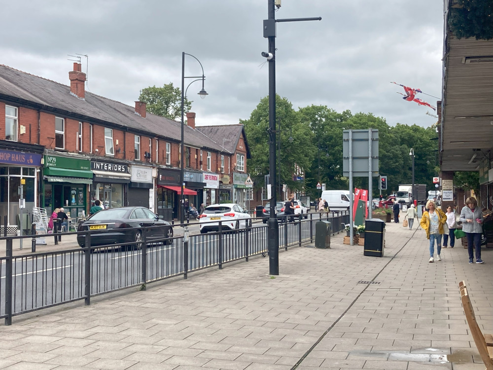 A £1.8m scheme in Romiley is aimed at transforming part of Compstall Road - resurfacing work starts from February 16 lasting five nights (Image - Nub News)