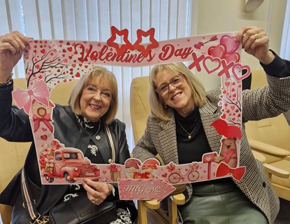 Linda Catton and Susan Fuller from the WI.