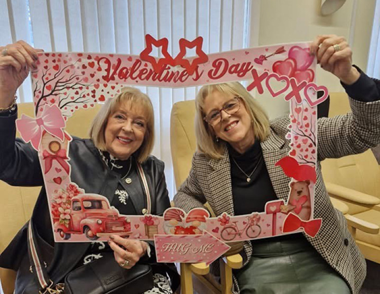 Linda Catton and Susan Fuller from the WI.