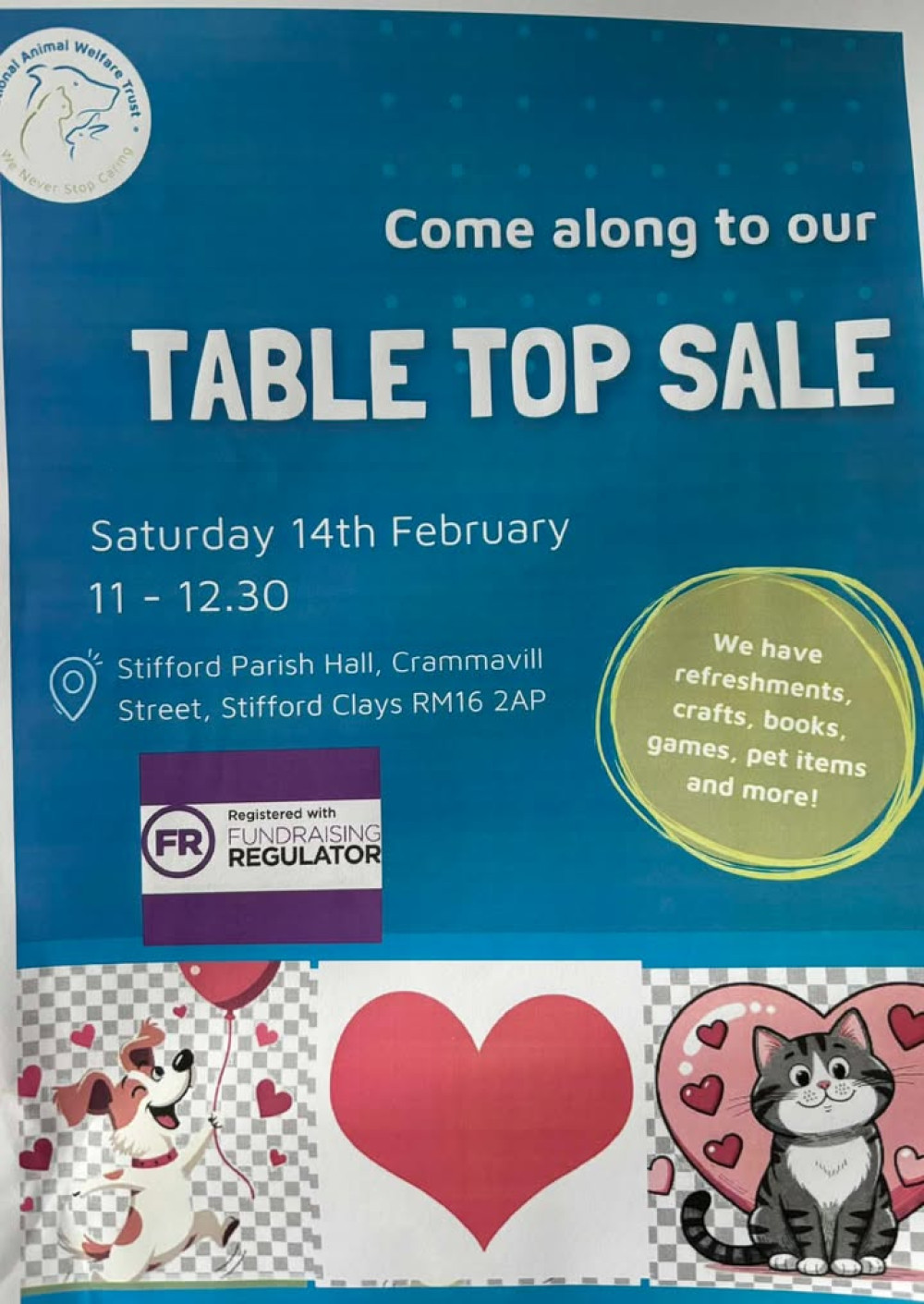 Table Top Sale
