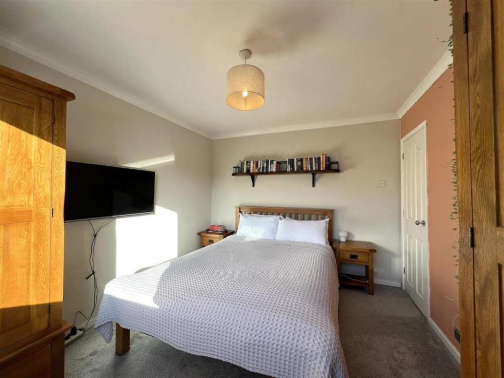 One of three bedrooms (Credit: Stephenson Browne)