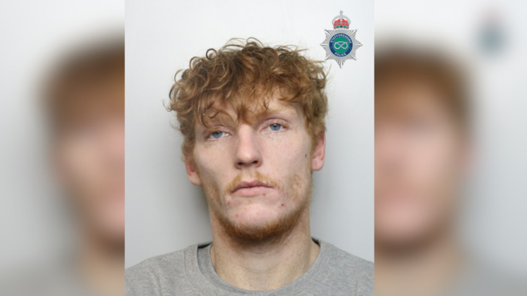 Alex Hilditch was sentenced to eight months in prison at the North Staffordshire Justice Centre (image via Staffordshire Police)