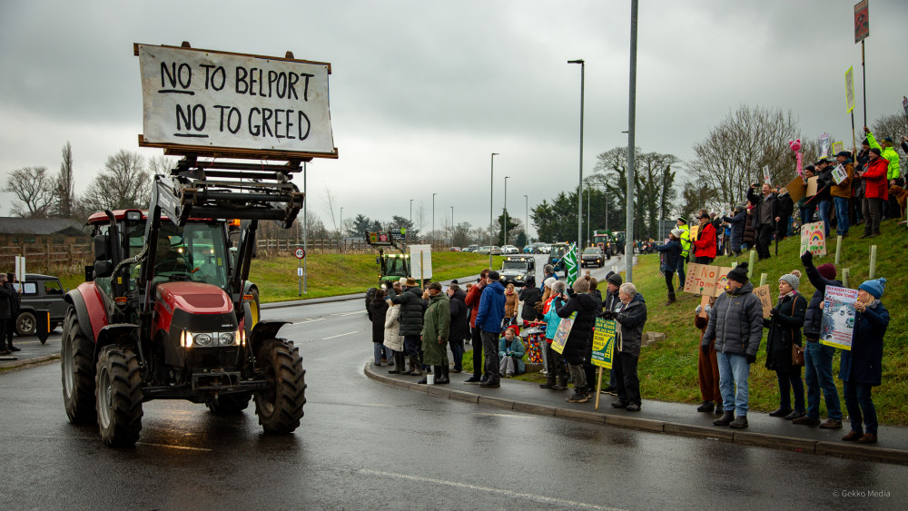 A protest will take place in Adlington this Sunday (Credit: Gekko Media)