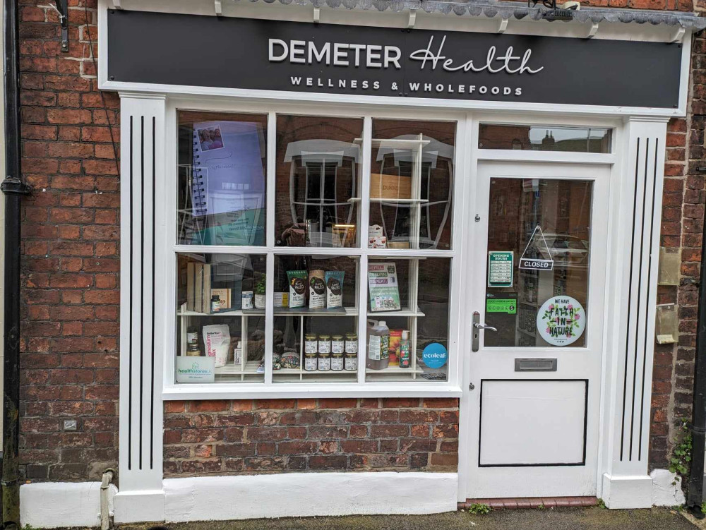 Demeter Health in Welles Street has closed. (Photo: Nub News)